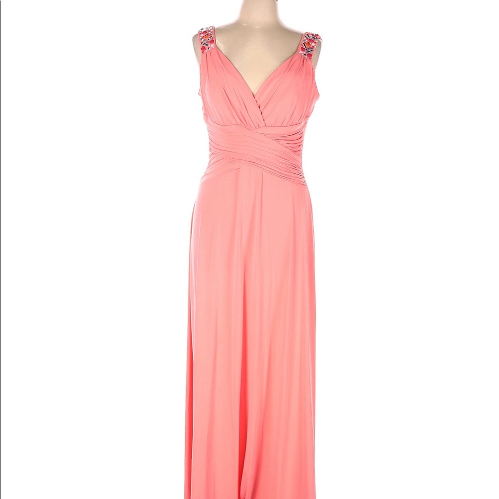Formal-Semiformal summer dress by Sangria. Size 12